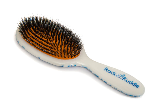 Beautiful Blue Personalized Hairbrush