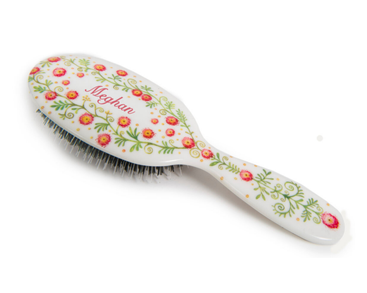 Roses Personalized Hairbrush