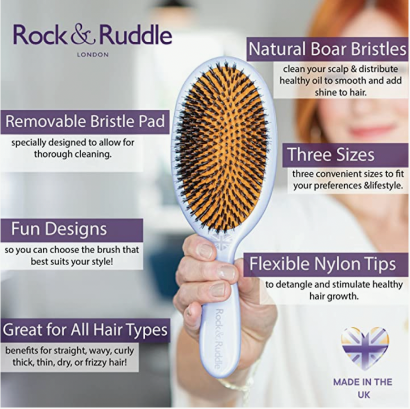 Sunset Samba Bristle Hairbrush – Tropical Colour, Everyday Care