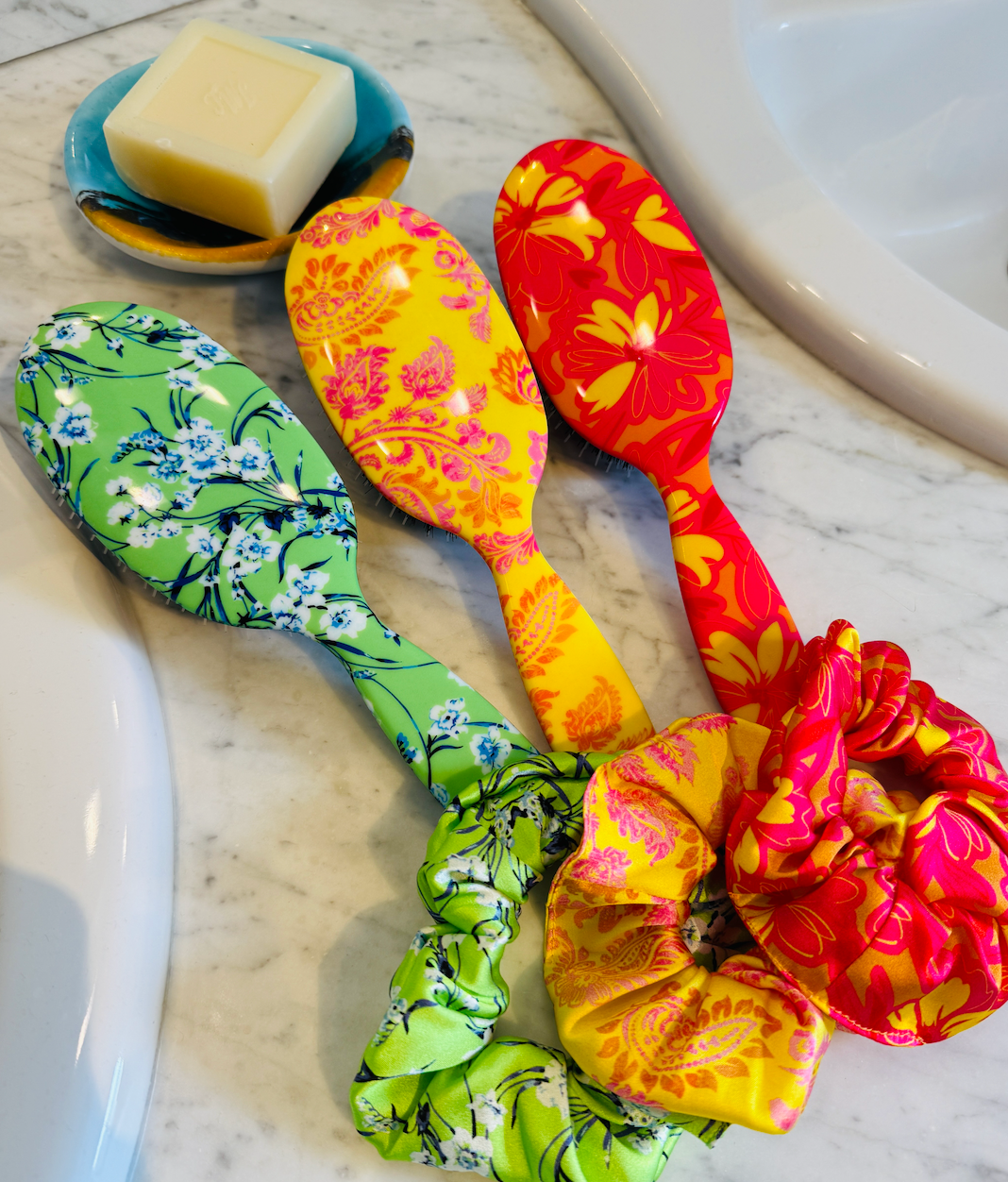 Spring Meadow Scrunchie