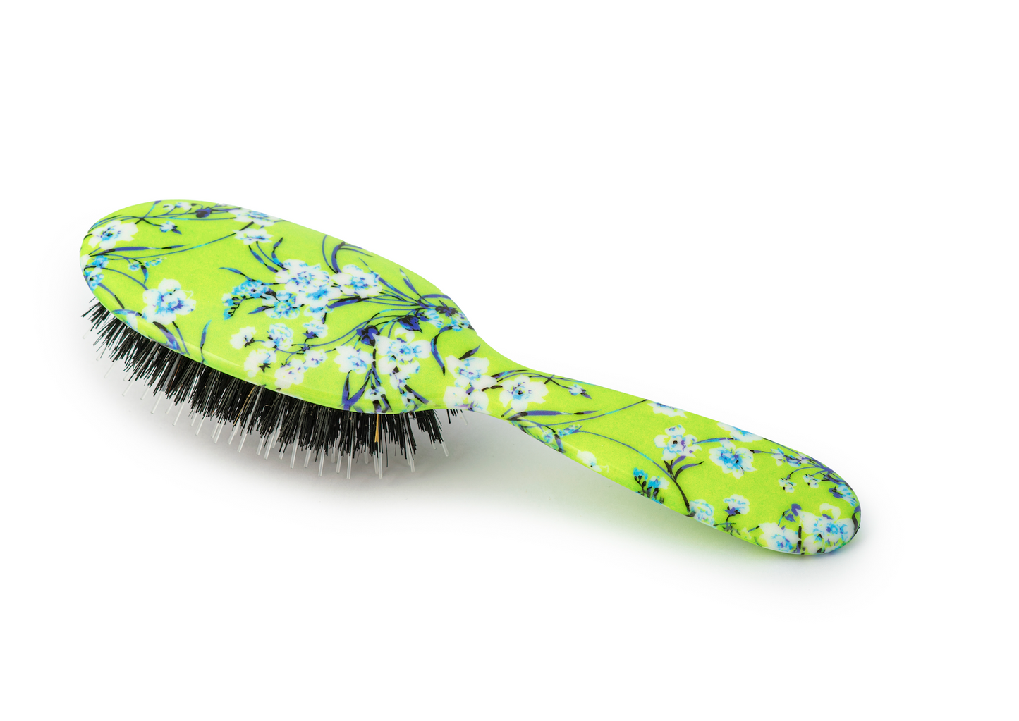 Spring Meadow Hairbrush - Gentle Detangling with a Floral Touch