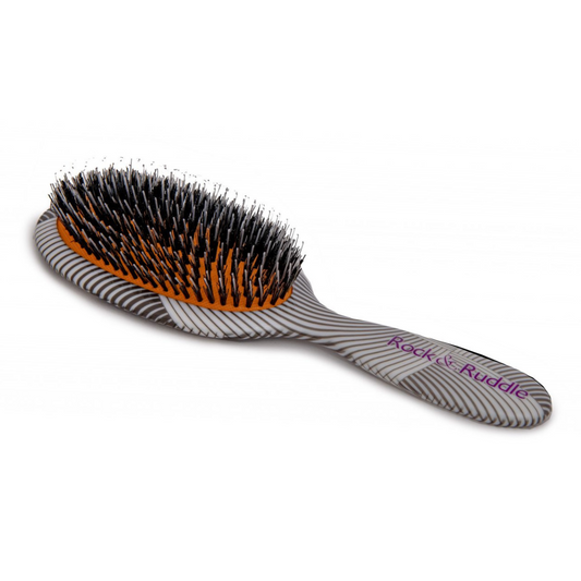Geometric Swirls and Arcs Hairbrush