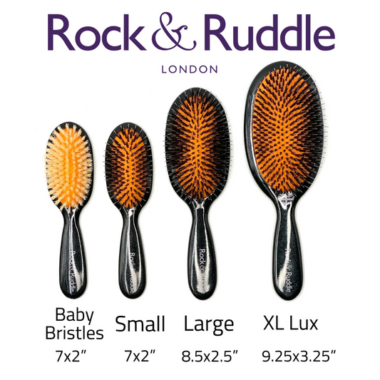 Dizzy Daisies Hairbrush