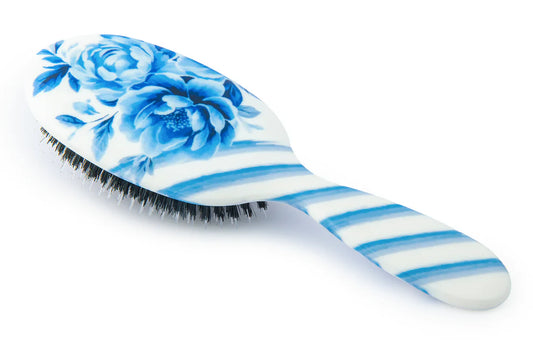 English Blue Hairbrush