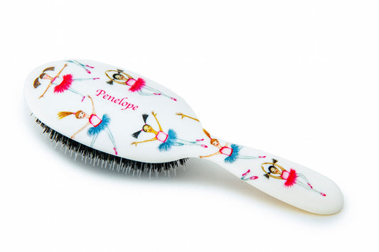 Ballet Dancers Personalized Hairbrush