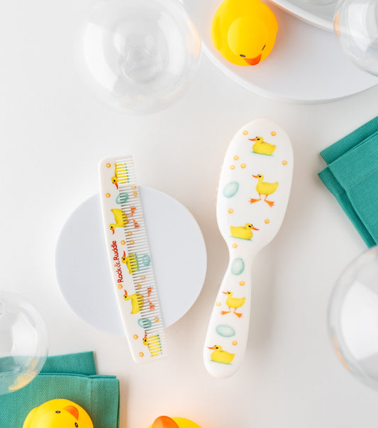 Baby Brush & Comb Double Ducks Curated Set