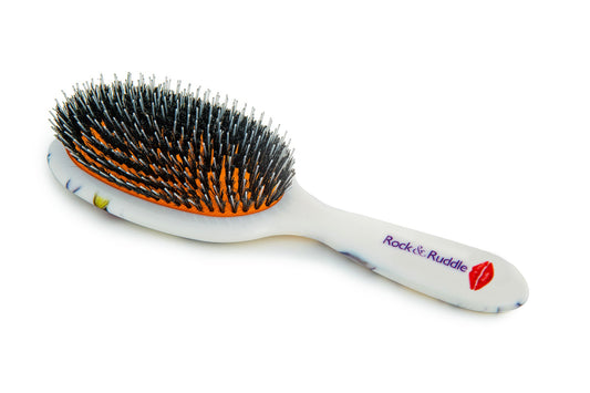 Lipstick Cat Personalized Hairbrush