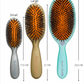 Spring Meadow Hairbrush - Gentle Detangling with a Floral Touch