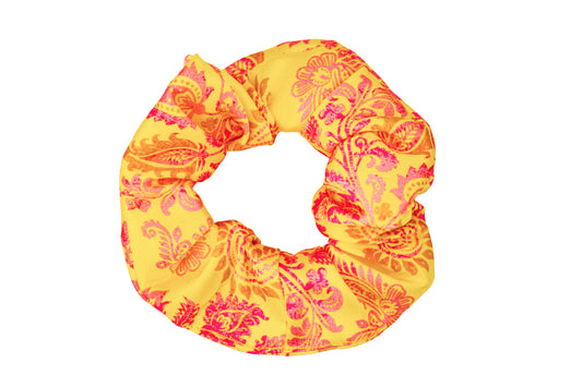 Saffron Swirl Scrunchie